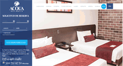 Desktop Screenshot of hotelacqua.com
